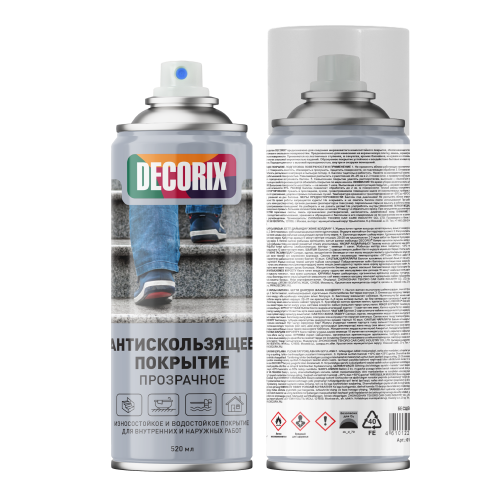 Антискользящее защитное покрытие DECORIX 520 мл бесцветное