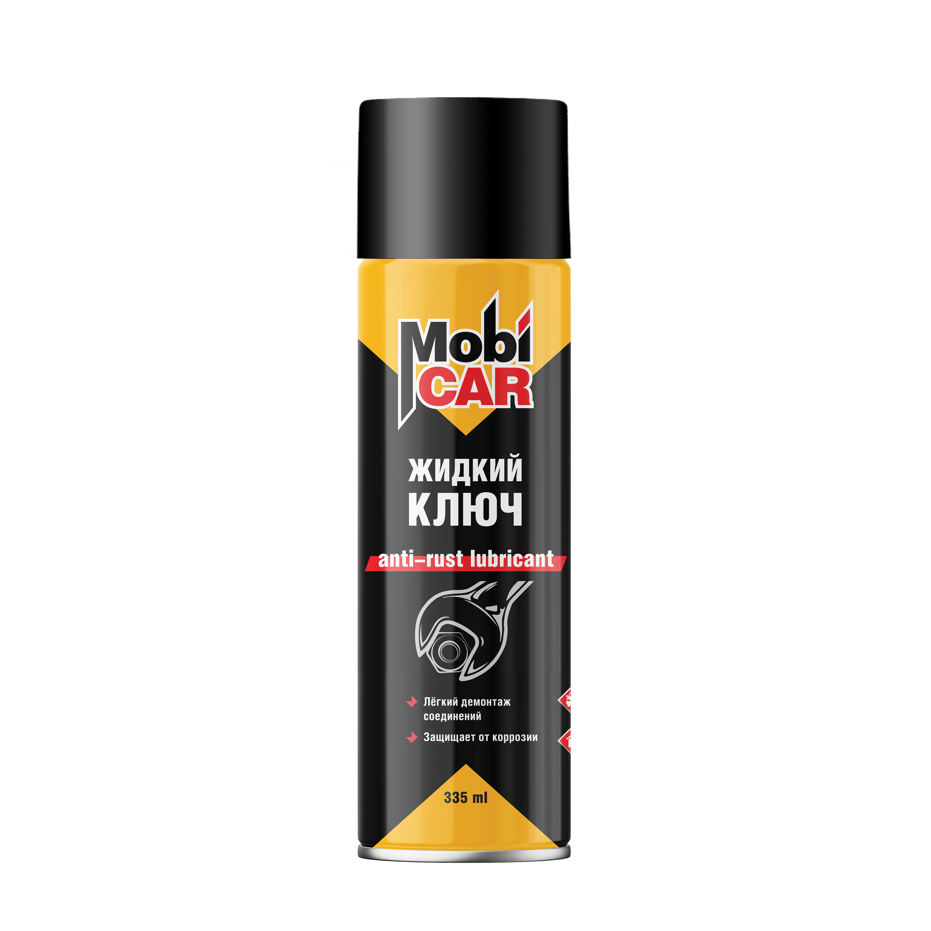 Аэрозольный  профессиональный жидкий ключ MobiCAR 335 мл