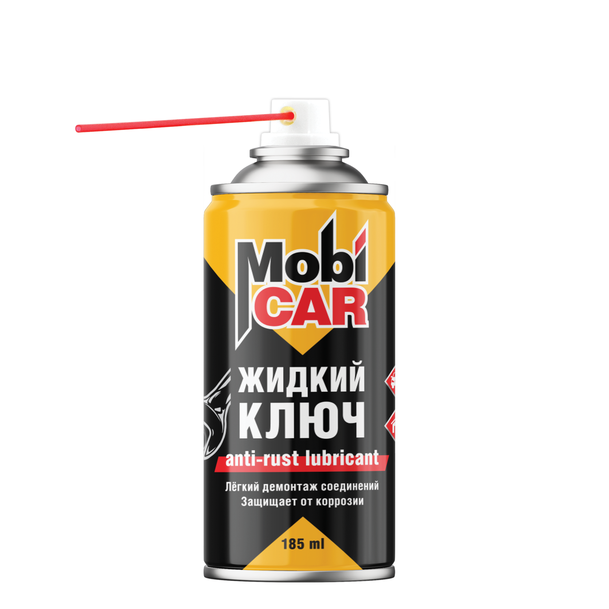 Аэрозольный профессиональный жидкий ключ MobiCAR 185 мл
