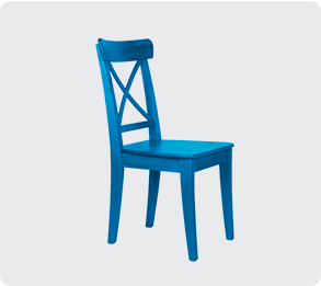 Как перекрасить деревянный стул